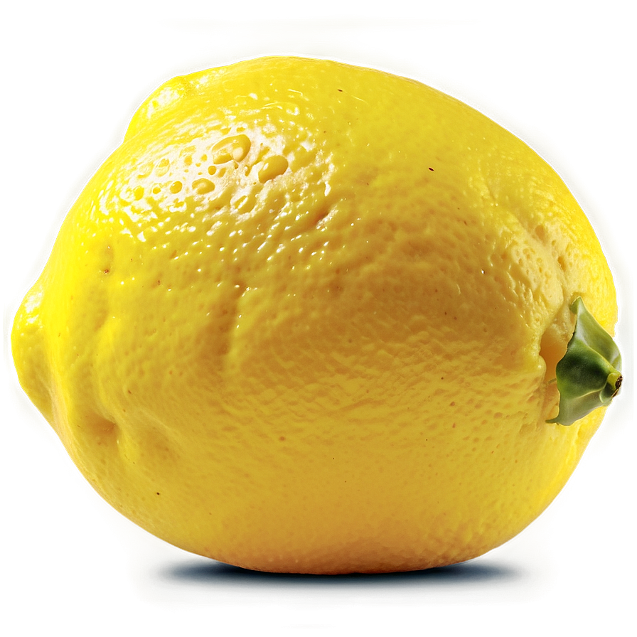 Lemon With Shadow Png Hlt