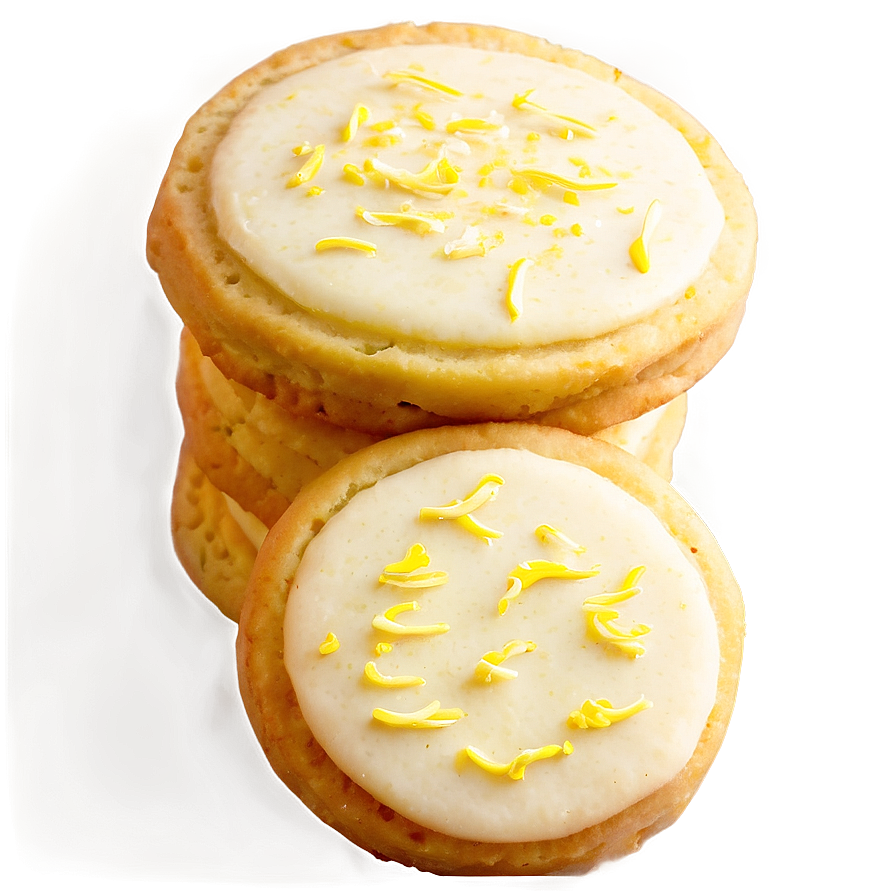 Lemon Zest Biscuits Png Fkw