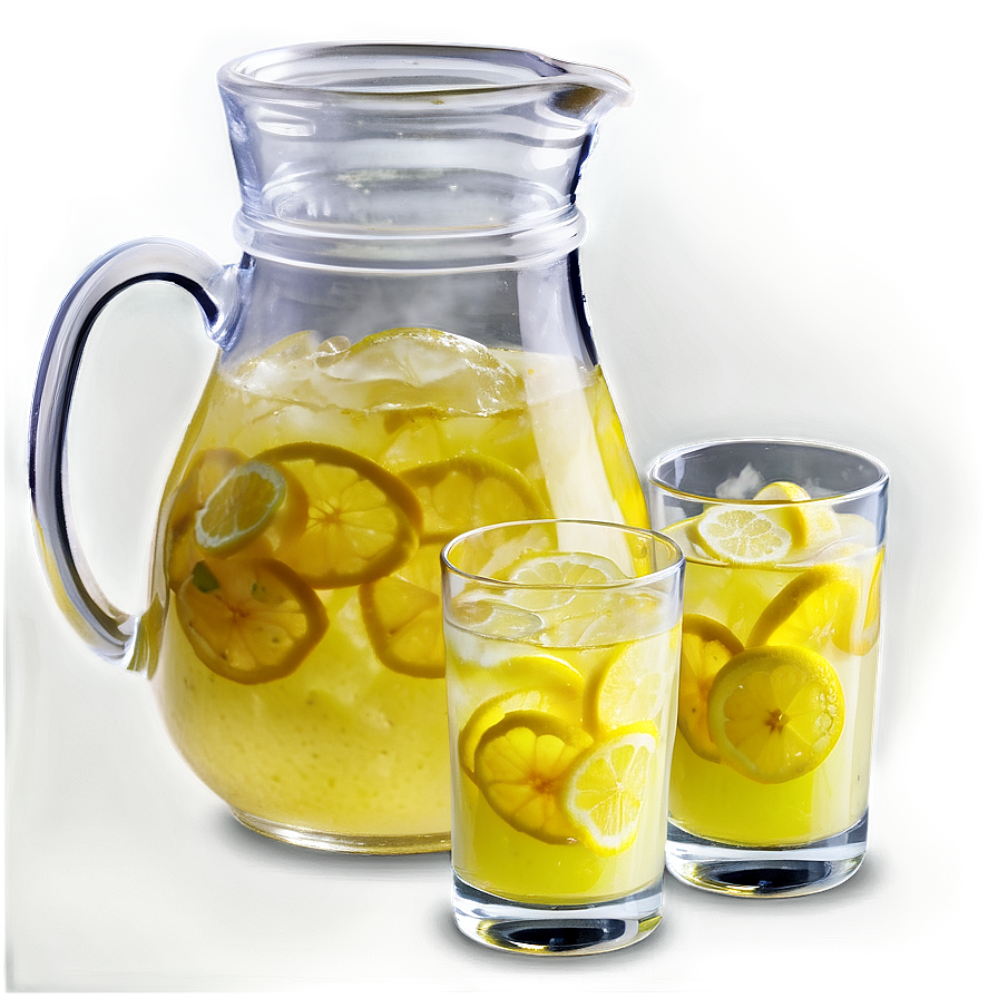 Lemonade Glass Jug Png Ctv