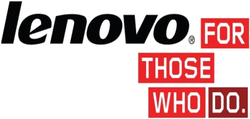 Lenovo Brand Slogan Logo