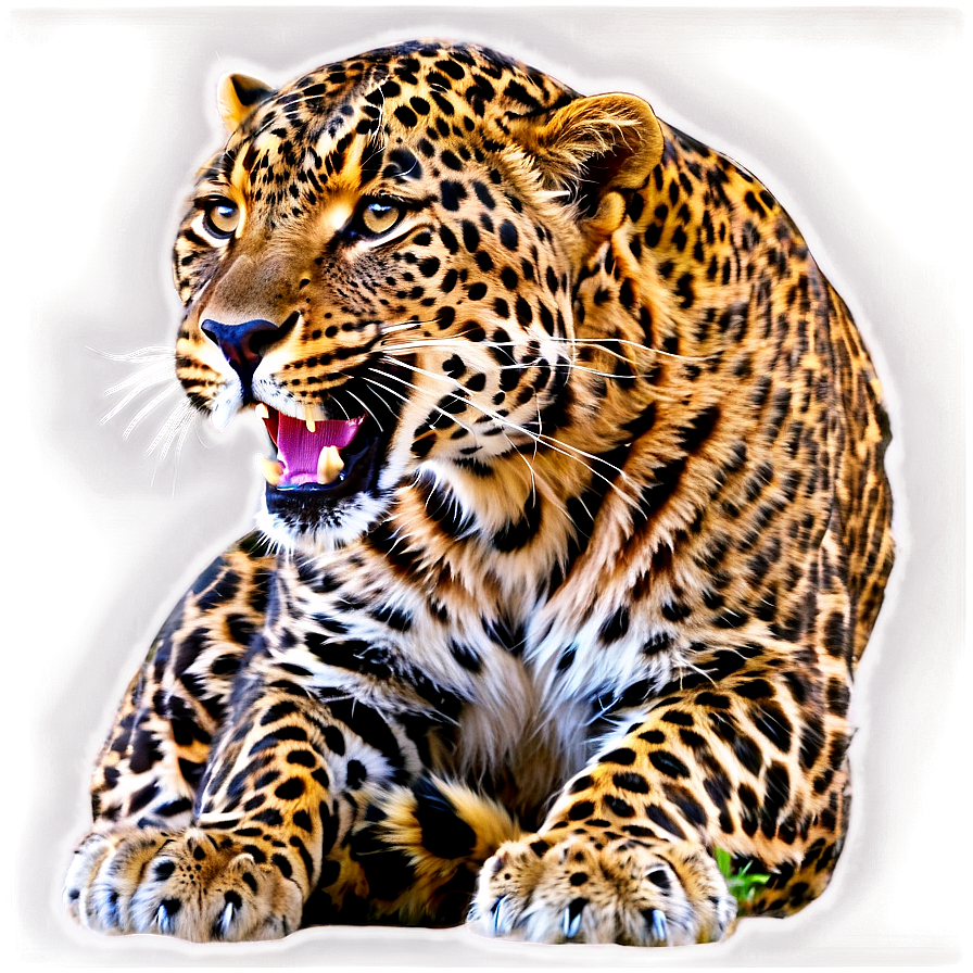 Leopard Portrait Png Nkh80