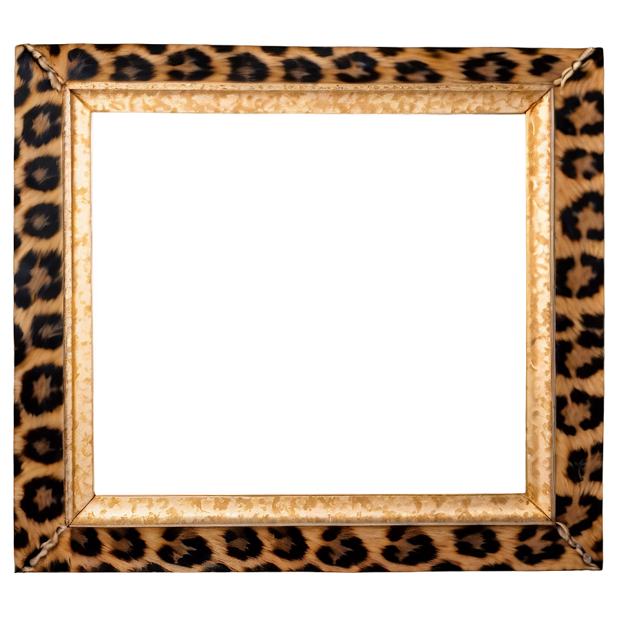 Leopard Print Frame Png 05212024