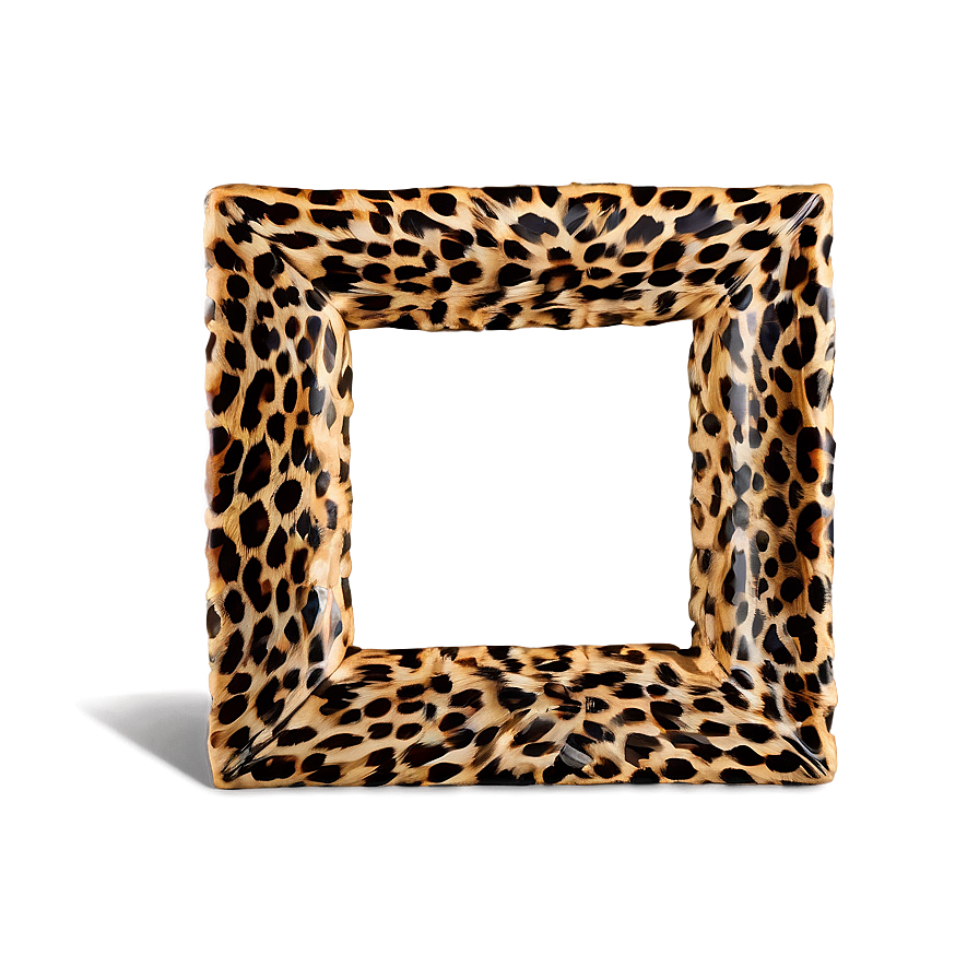 Leopard Print Frame Png Jeh