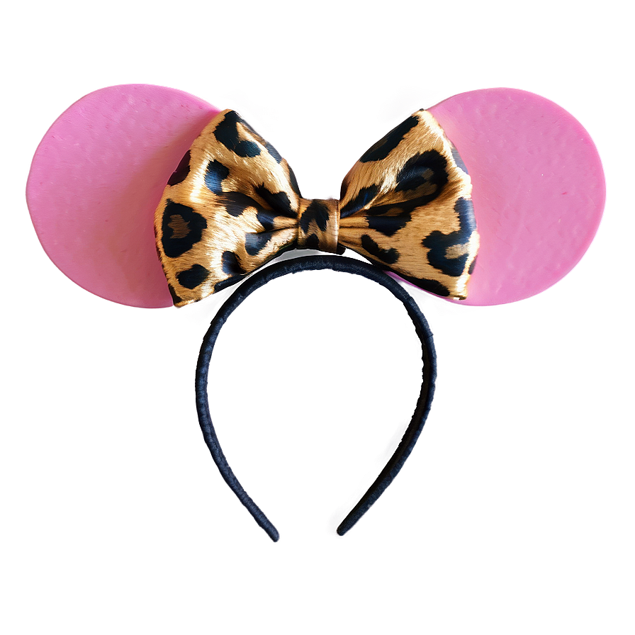 Leopard Print Mouse Ears Png Hmi52 Image