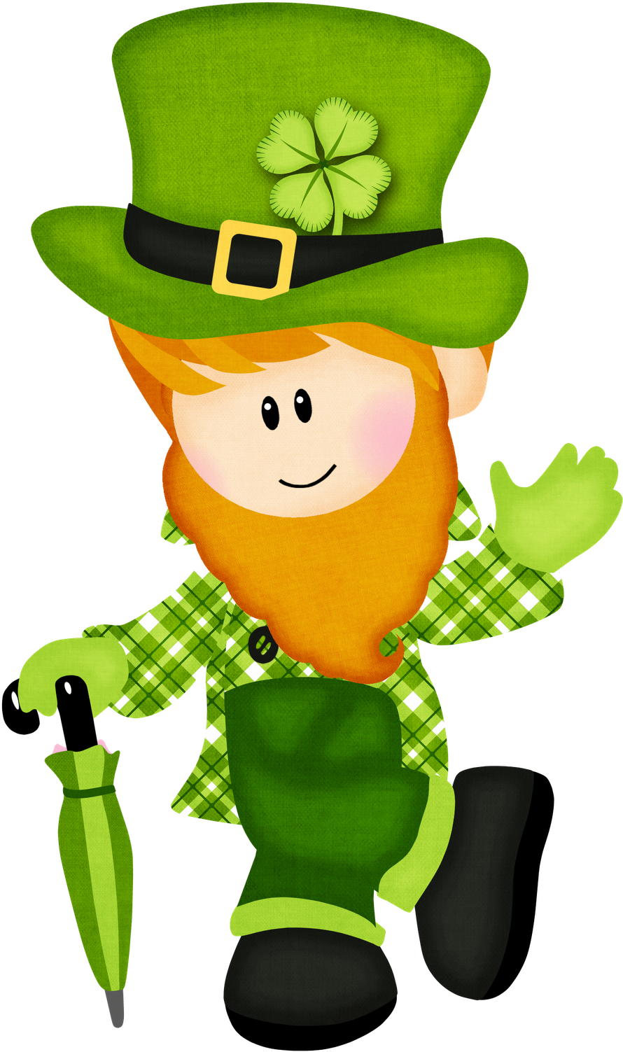 Leprechaun Celebrating Saint Patricks Day