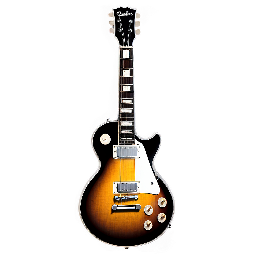 Les Paul Guitar Illustration Png 46