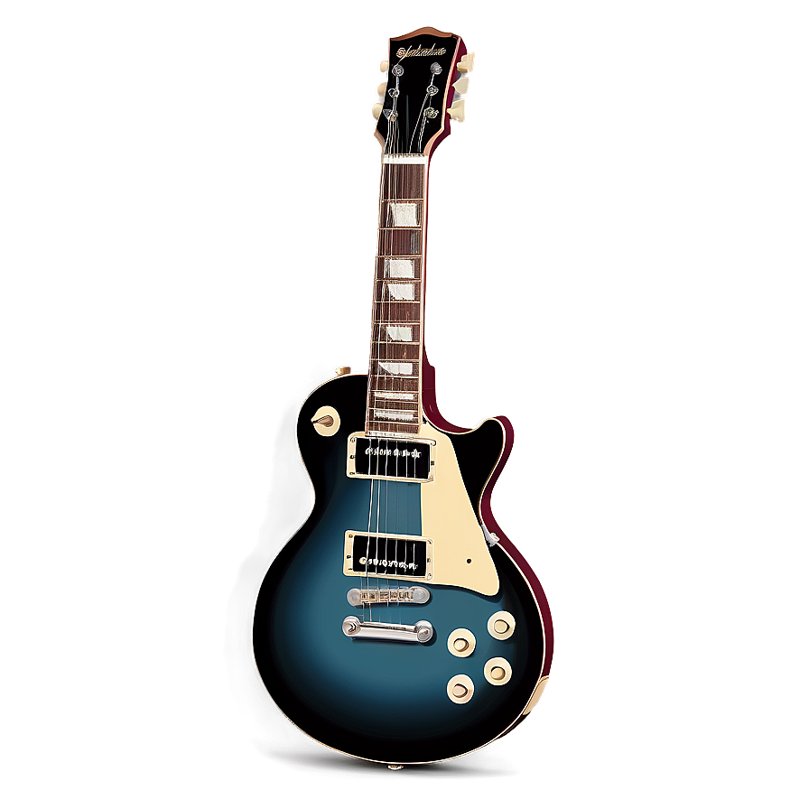 Les Paul Guitar Silhouette Png Mti