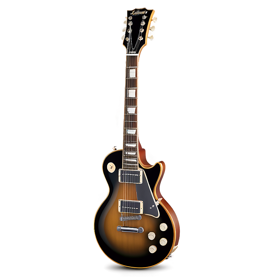 Les Paul Vintage Guitar Png Org