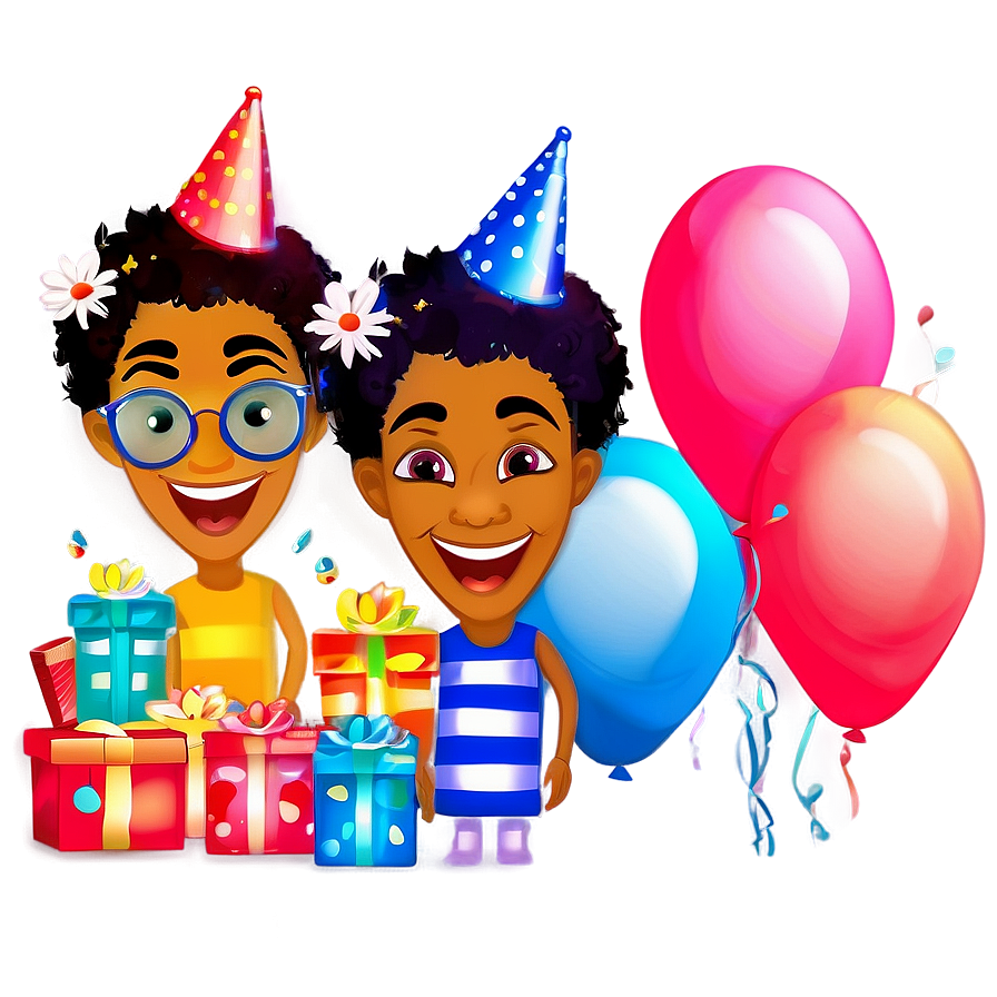 Lets Glow Crazy Birthday Theme Png Bga88