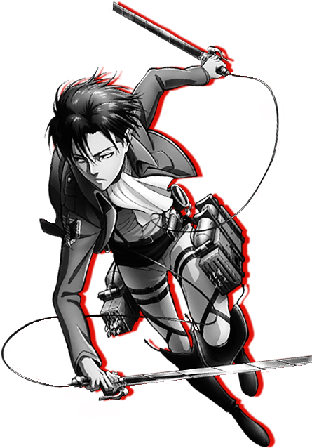 Levi Ackerman Action Pose