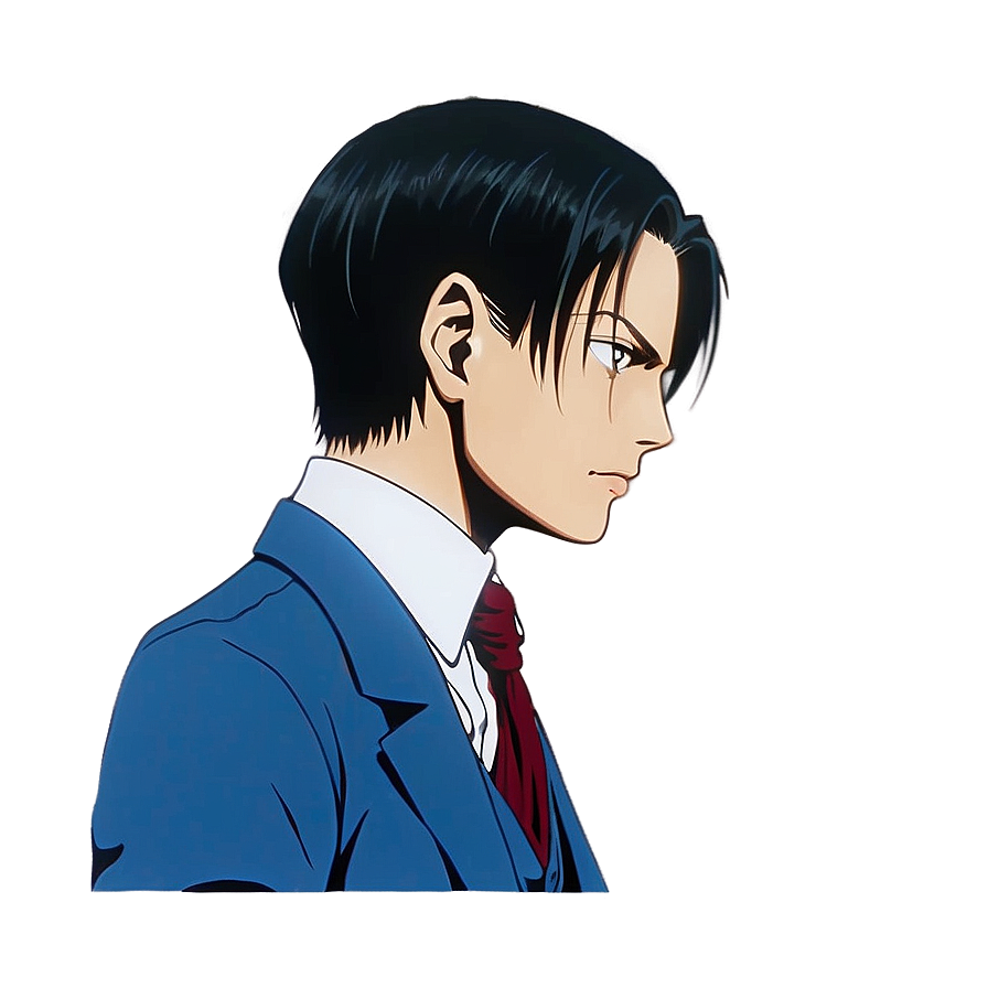 Levi Ackerman Side Profile Png Ail12