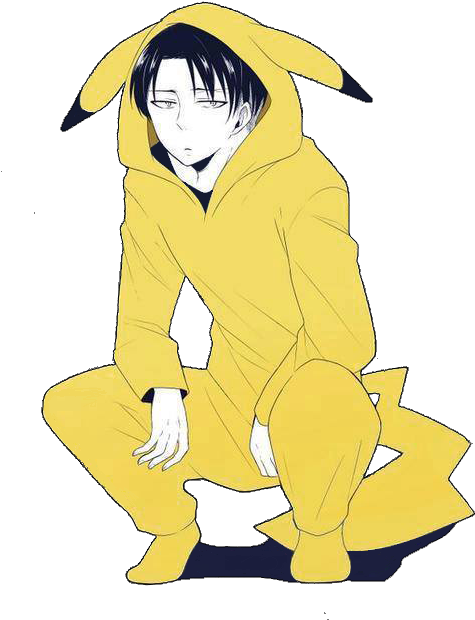 Levi Ackermanin Pikachu Onesie