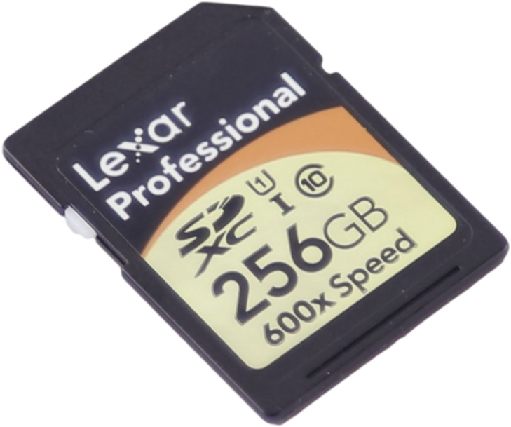 Lexar256 G B S D Card Professional