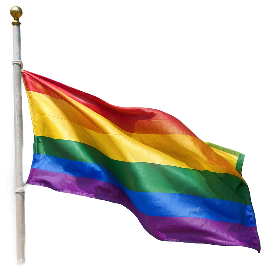 Lgbt Support Flag Png Fdy