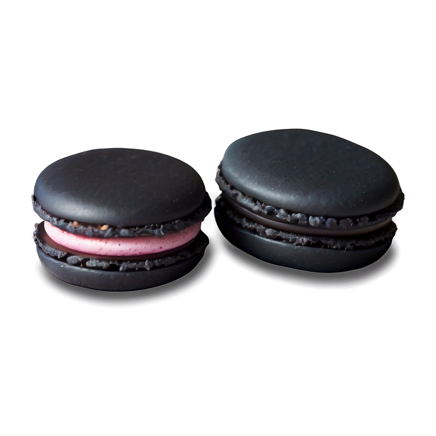 Licorice Macaron Png 75