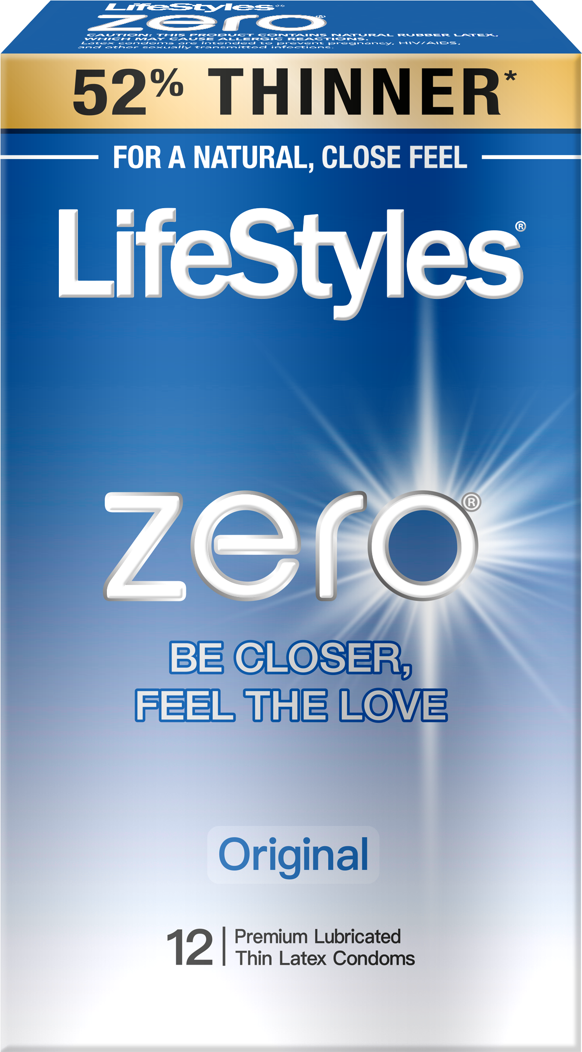 Life Styles Zero Condom Package Design