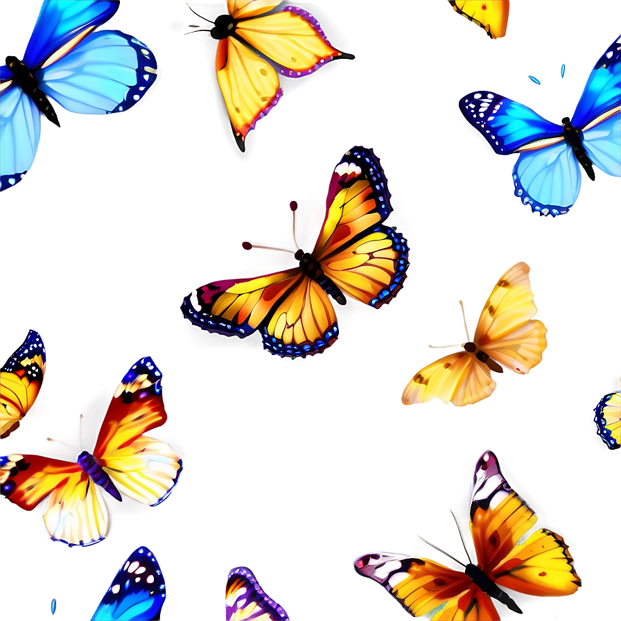 Lifelike 3d Butterfly Rendering Png 06292024