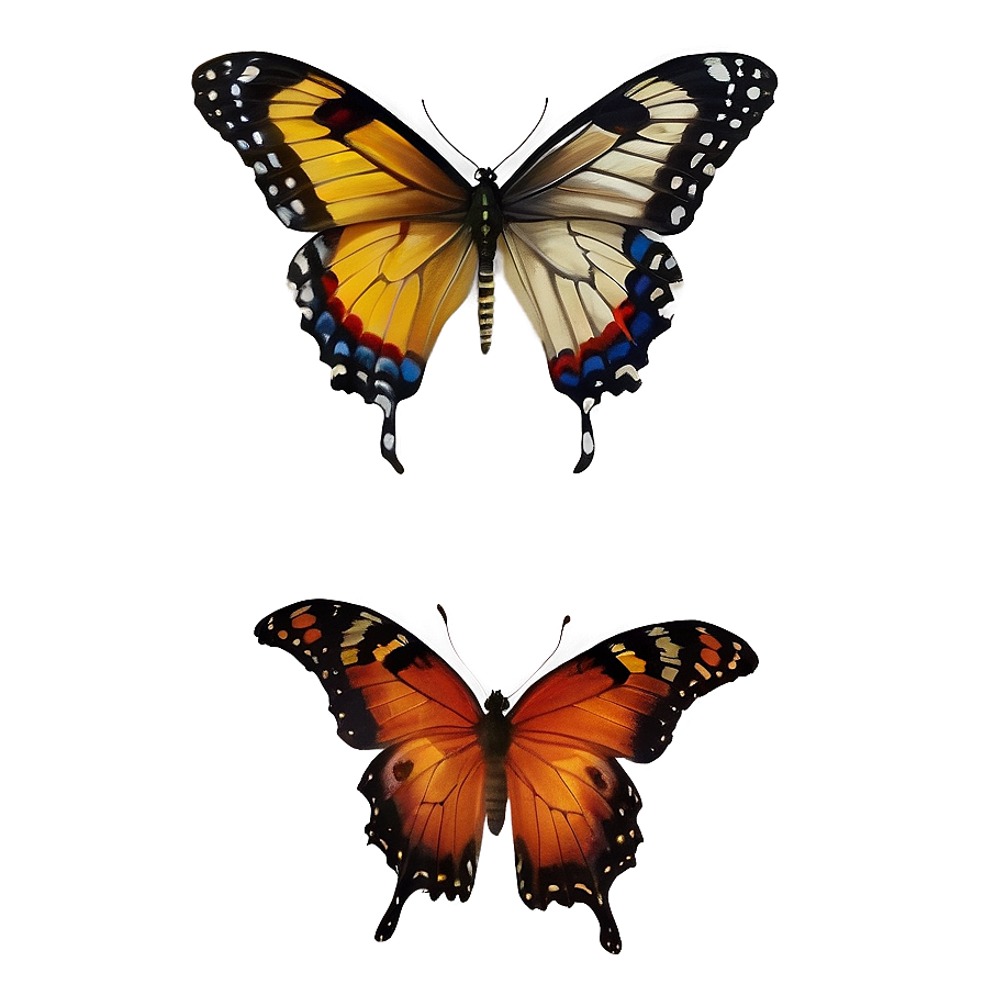 Lifelike Butterfly Png 21