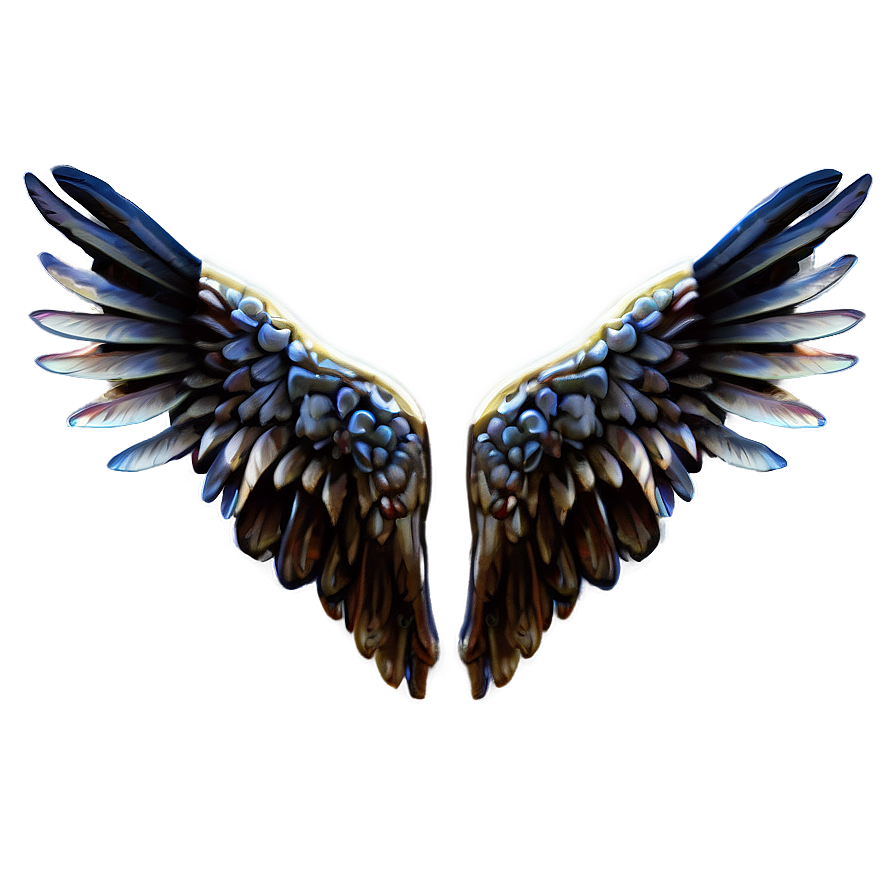 Light Angel Wings Artwork Png 77