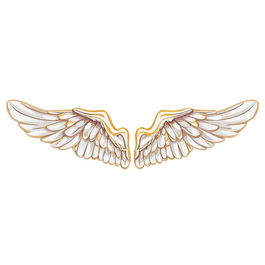 Light Angel Wings Artwork Png Gjx38