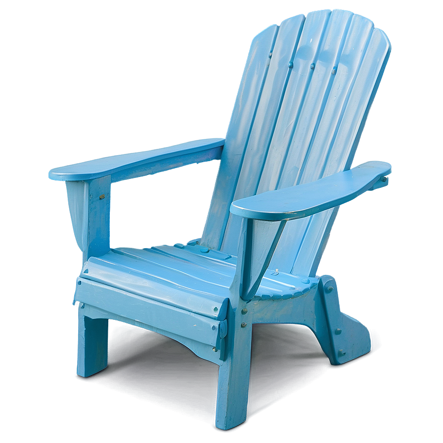 Light Blue Adirondack Chair Png 06292024