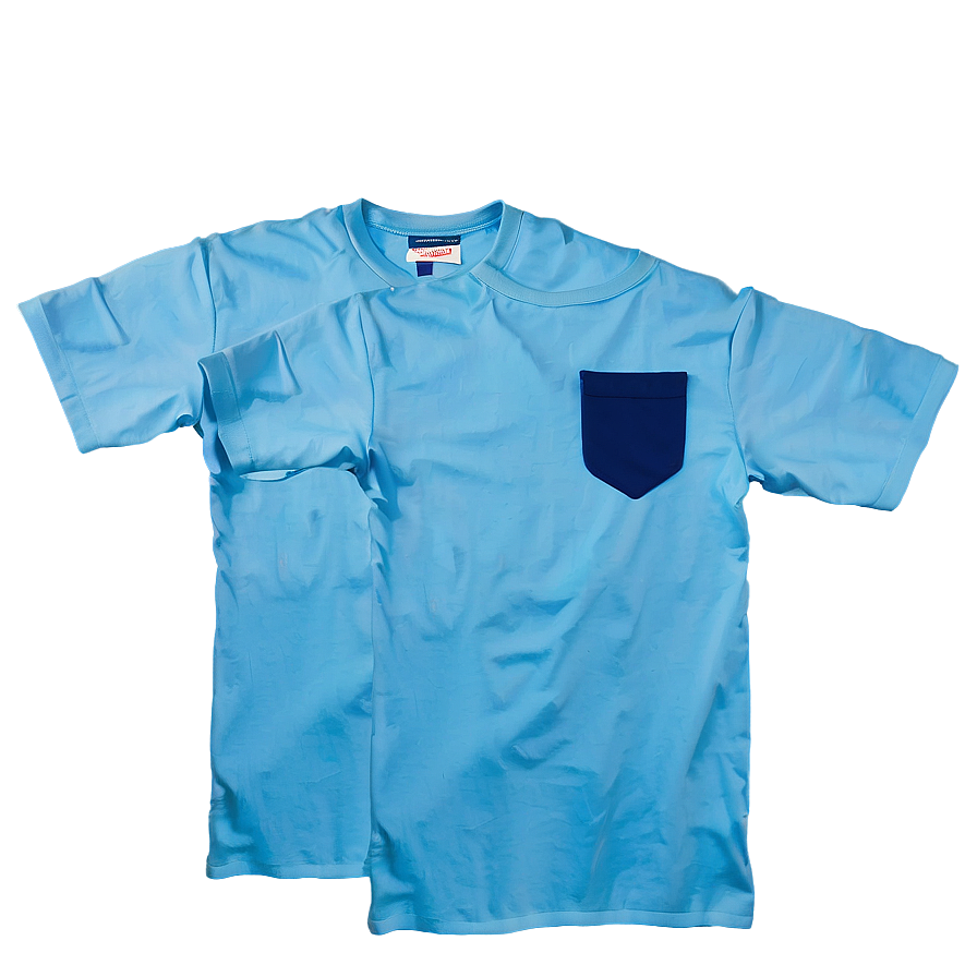 Light Blue Blank Shirt Png 29