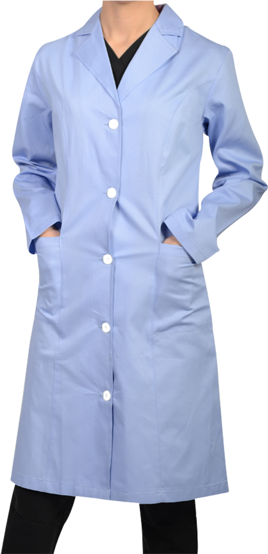 Light Blue Lab Coat