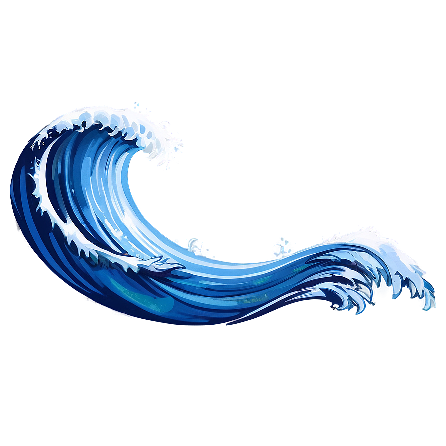 Light Blue Wave Png 38