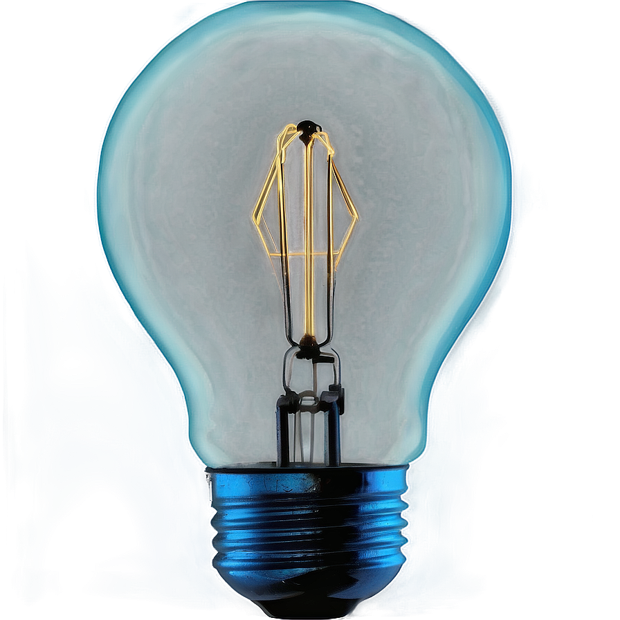 Light Bulb Blue Png 05042024