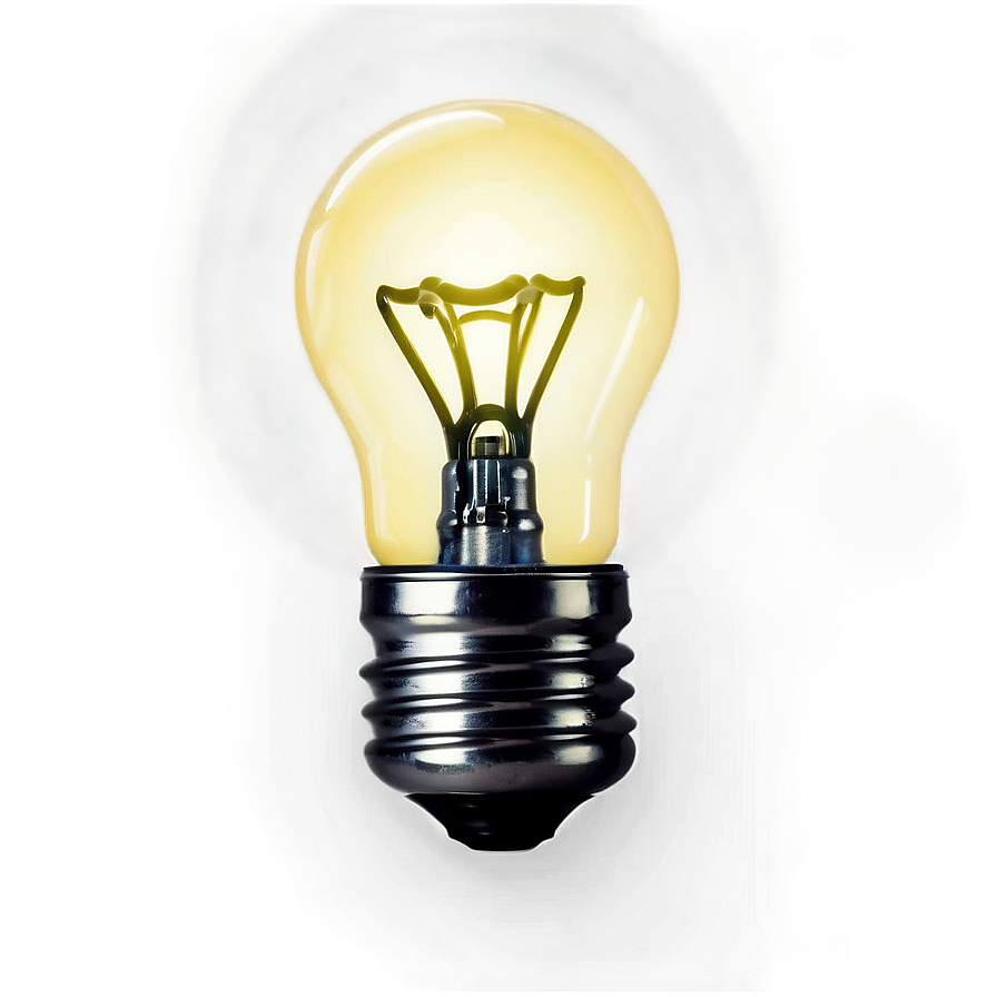 Light Bulb Glow Png 06112024