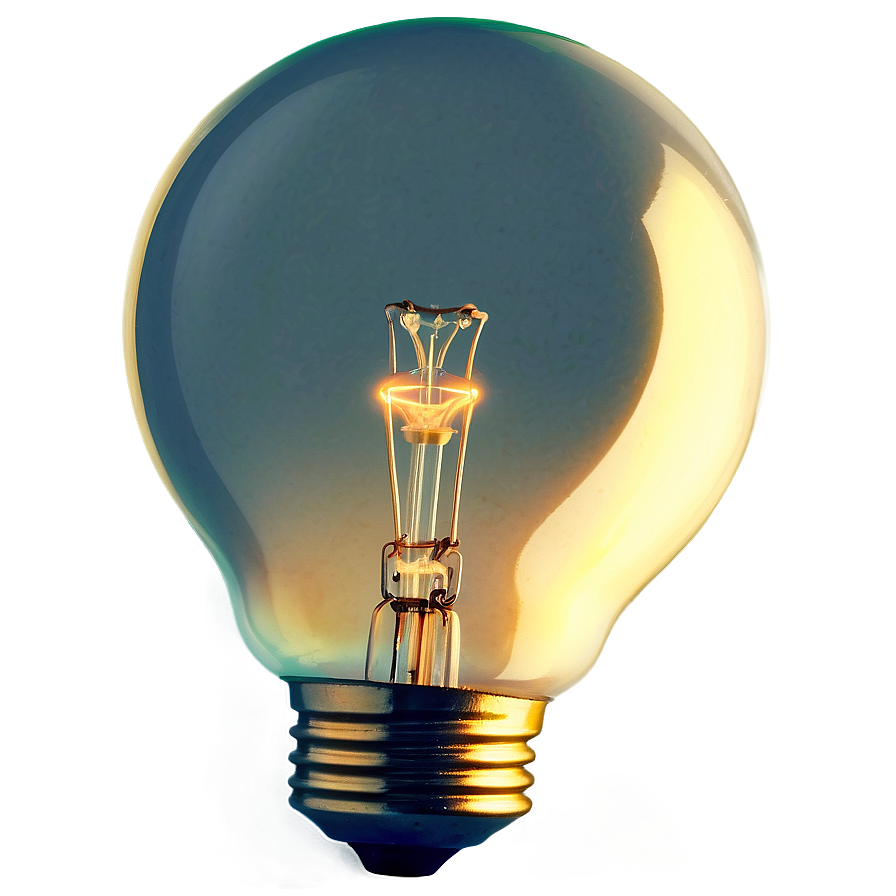 Light Bulb Glow Png Led