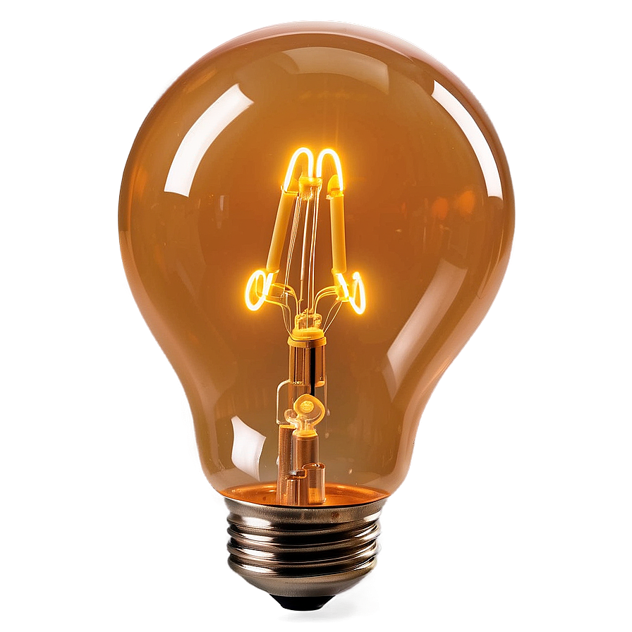 Light Bulb Orange Png 69