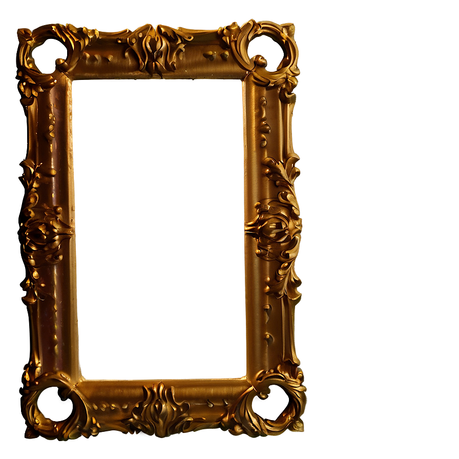 Light Gold Frame Png Hka