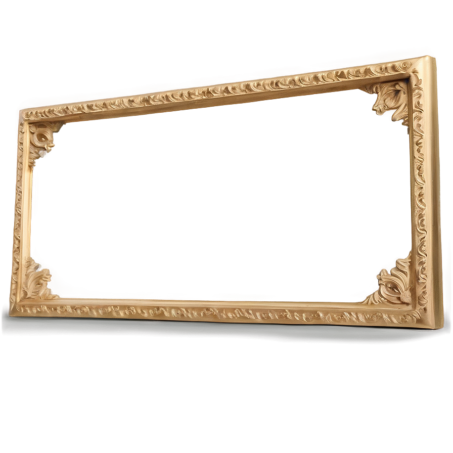 Light Gold Frame Png Iqs