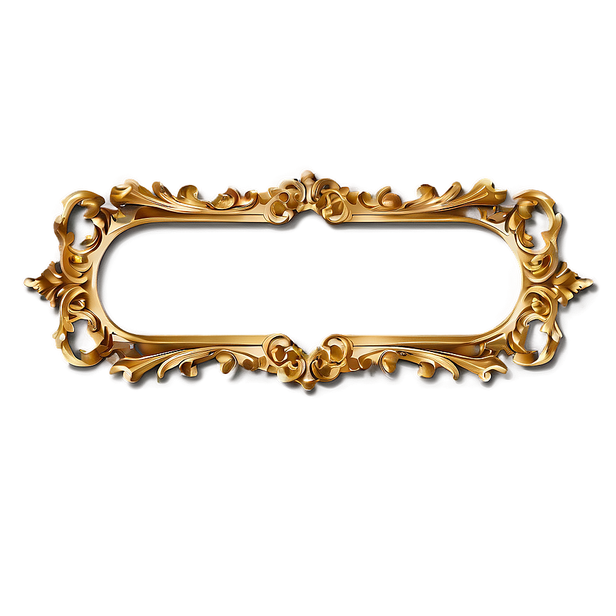 Light Gold Frame Png Ntv