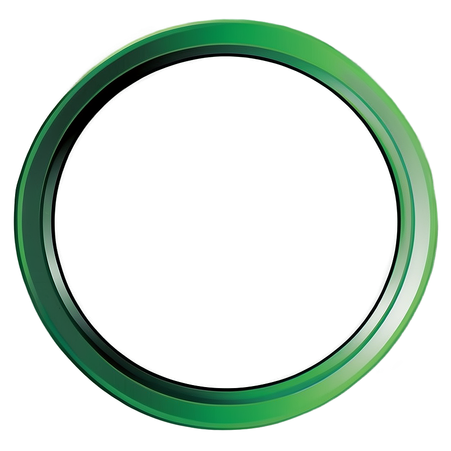 Light Green Circle Illustration Png 35