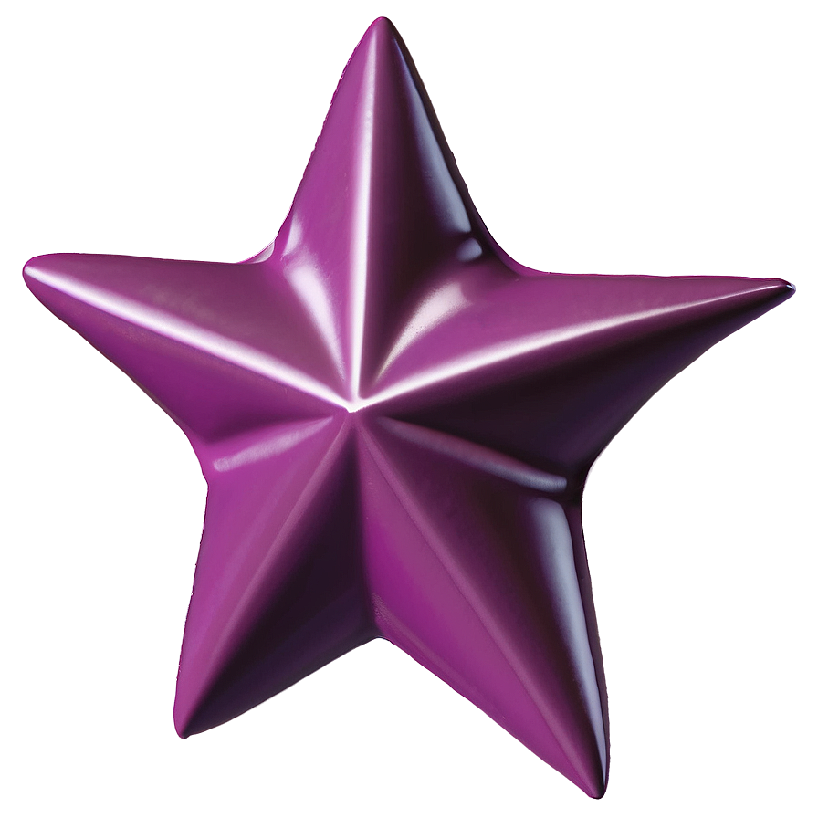 Light Purple Star Representation Png 17