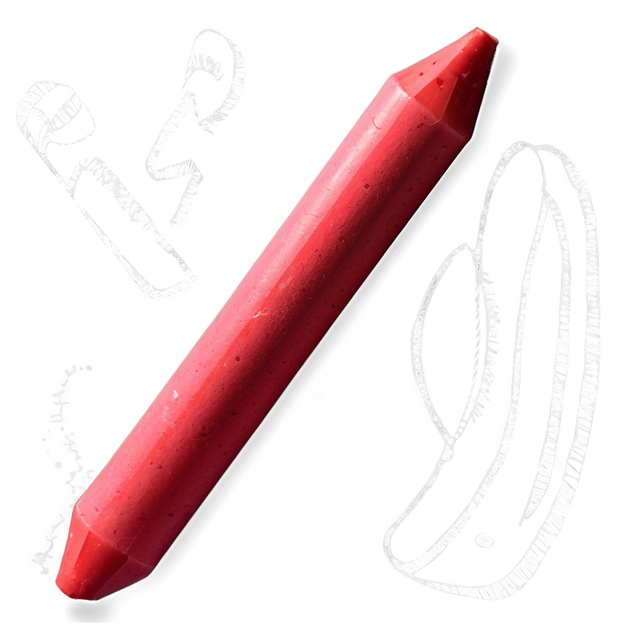 Light Red Crayon Outline Png Xnk