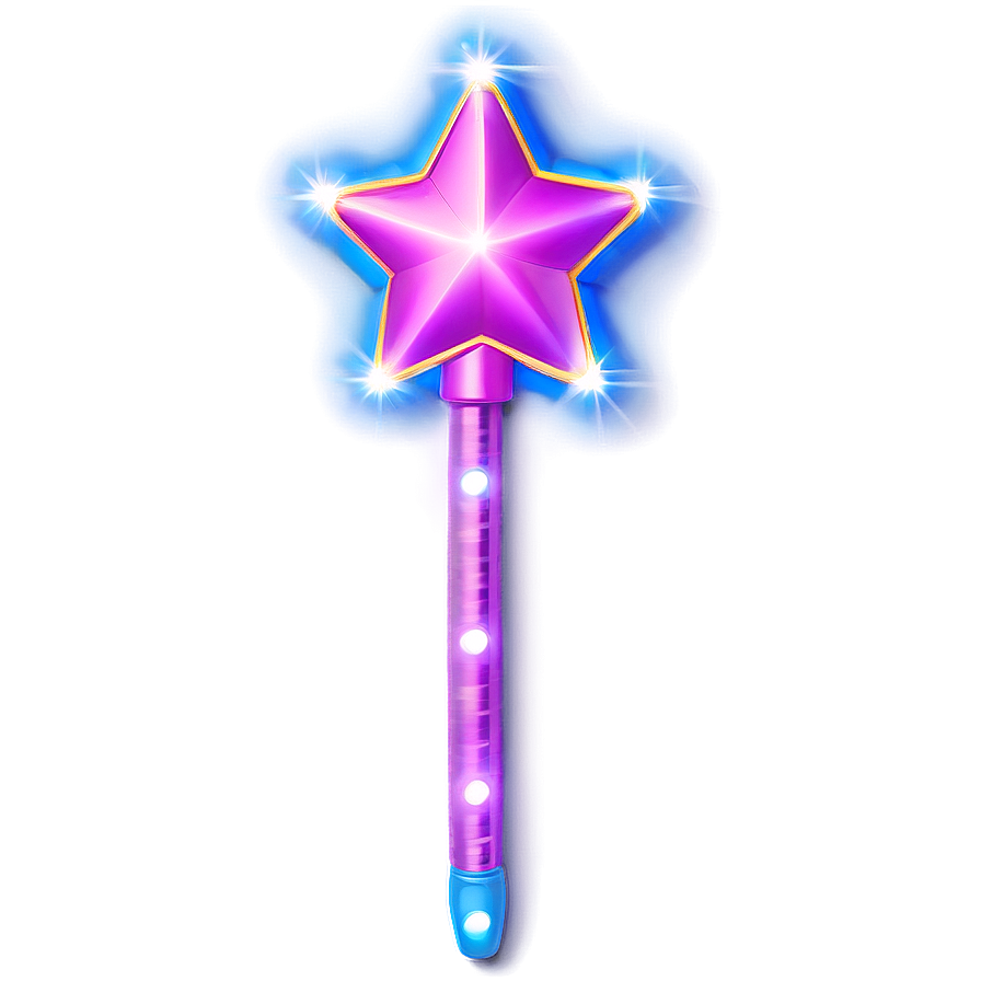 Light Up Star Wand Png 06132024