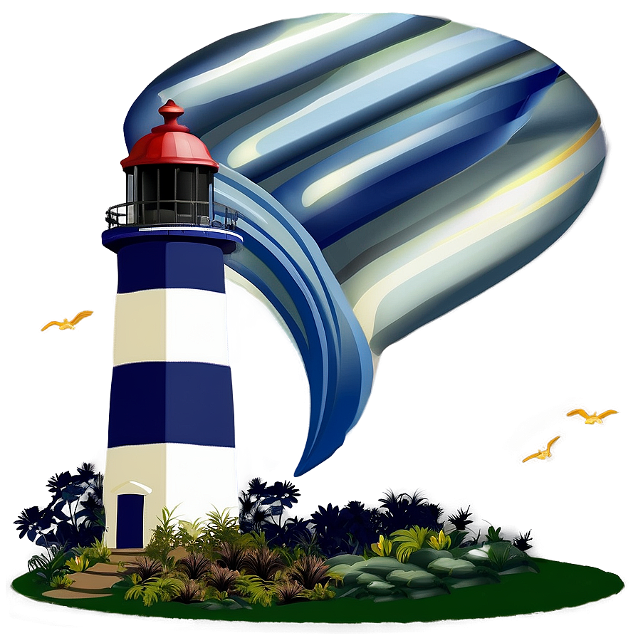 Lighthouse Landscape Png Ygj81