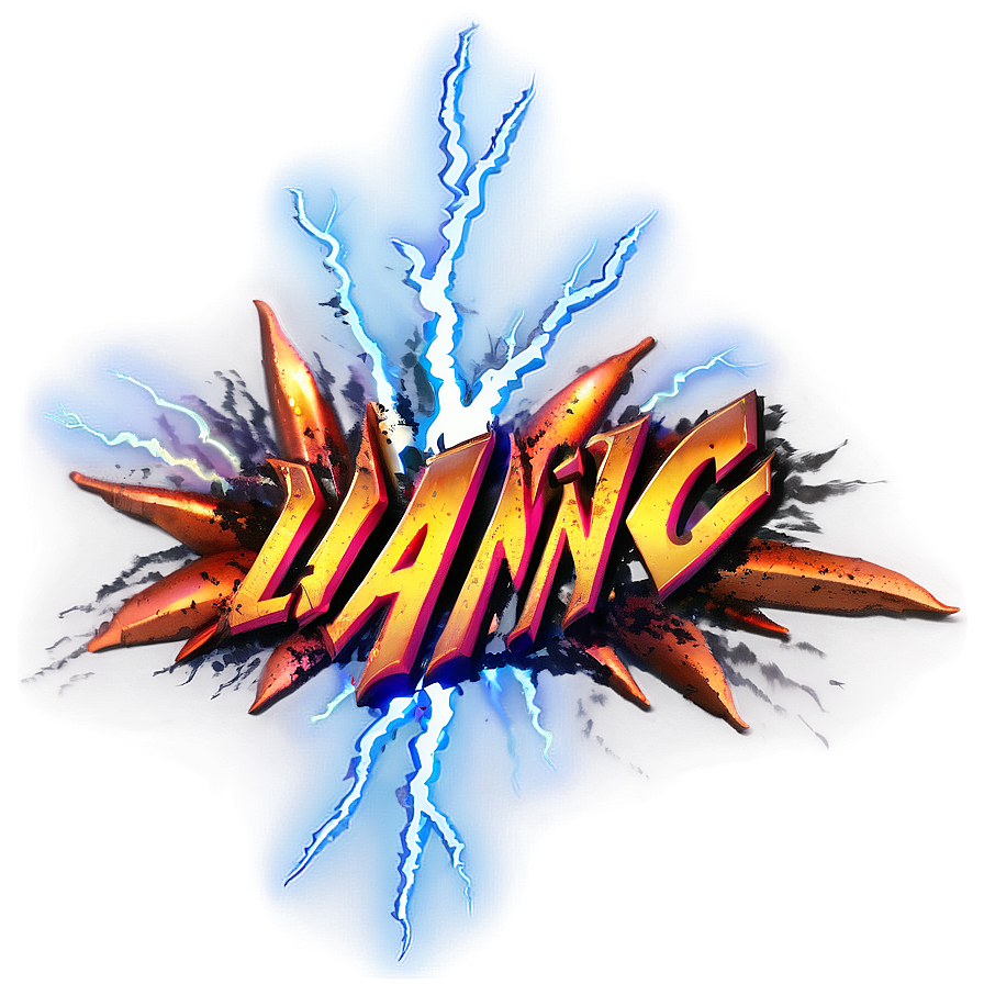 Lightning Bolt Explosion Png Ajn