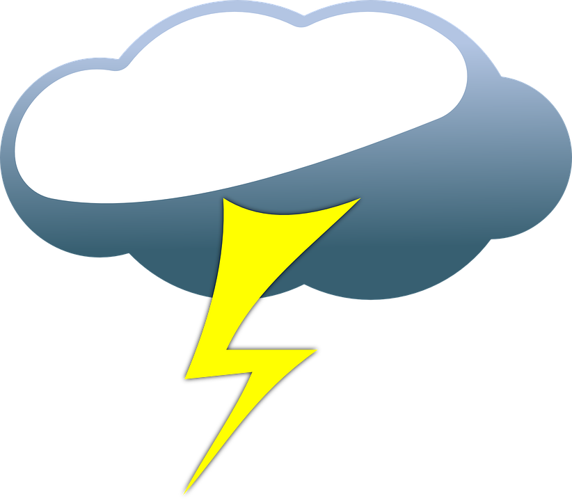 Lightning Cloud Icon