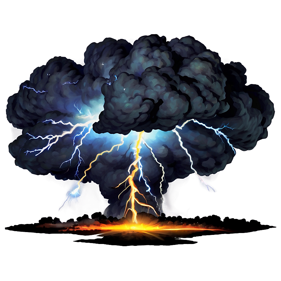 Lightning Explosion Png Krs34