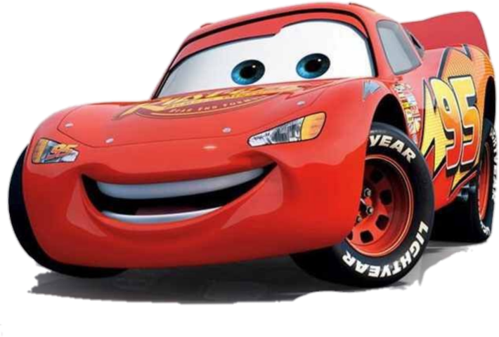 Lightning Mc Queen Smiling Cars Movie