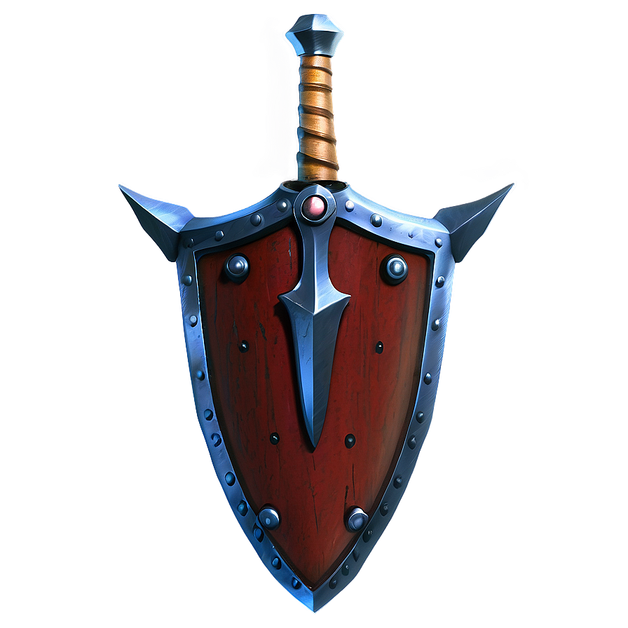 Lightning Sword And Shield Png Anf