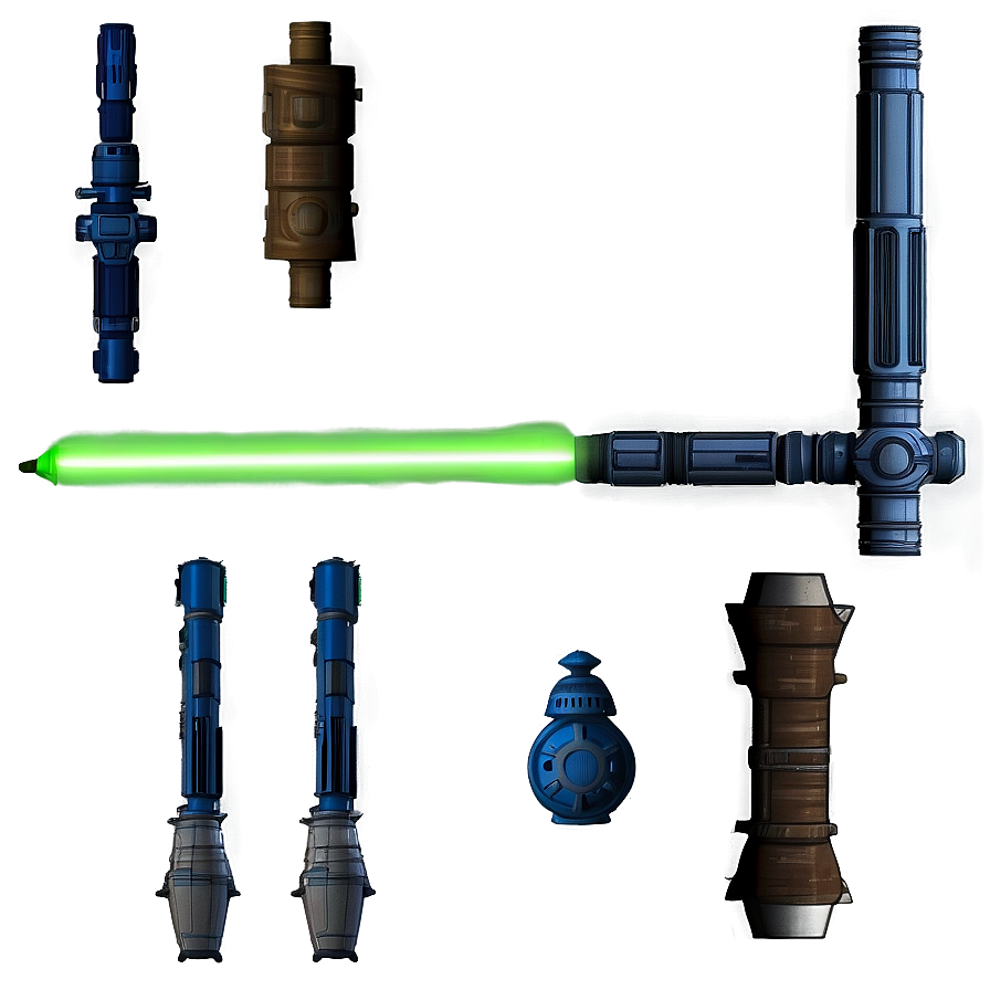 Lightsaber In The Dark Png Asm68