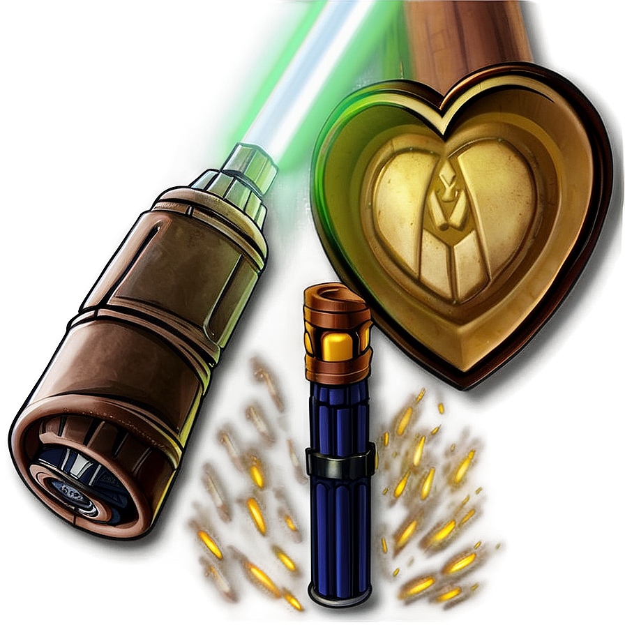 Lightsaber Through Heart Png Ilf