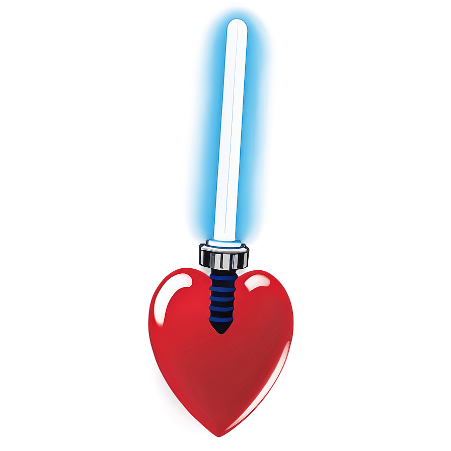 Lightsaber Through Heart Png Pfa