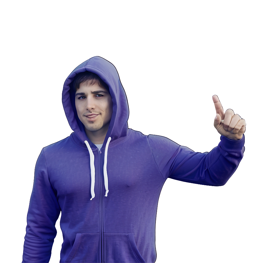 Lightweight Purple Hoodie Sketch Png 60