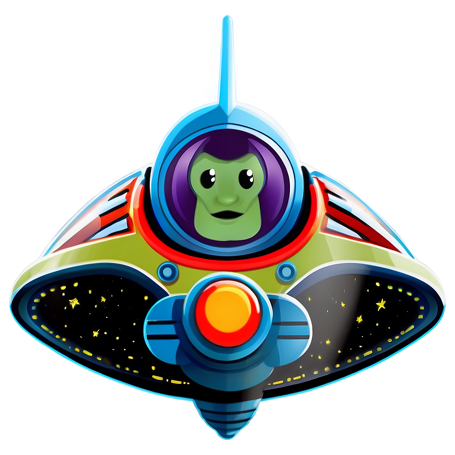 Lightyear Spaceship Illustration Png Obw